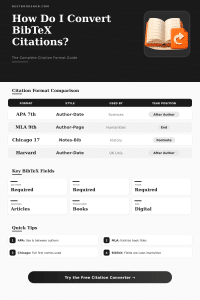 BibTeX Citation Converter: Format References Instantly