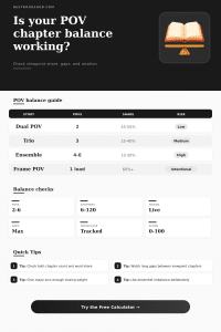 POV Chapter Balance Calculator